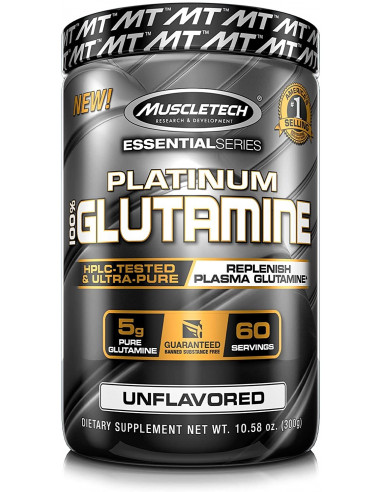 Platinum Micronized Glutamine 300g - Muscletech