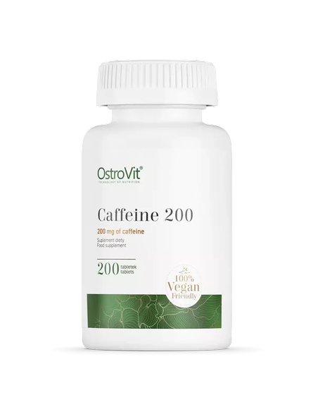Cafeína 200 mg 200 tabs - OstroVit