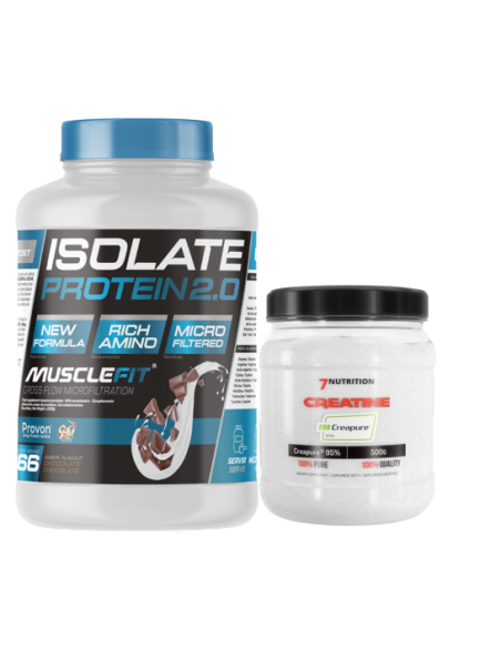 Isolate Protein CFM 2kg - MuscleFit | Proteína Isolada para Creación de Músculo