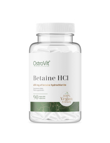 Betaina HCl VEGE 90 caps - OstroVit | Mejora Proceso Digestivo