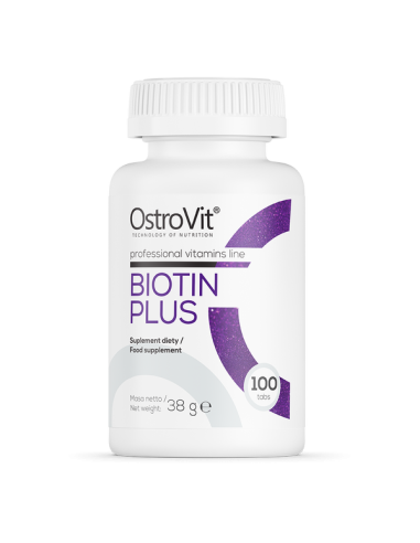 Biotina Plus 100 tabs - OstroVit