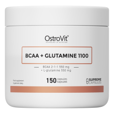 BCAA + Glutamina 1100 mg 150 caps - OstroVit