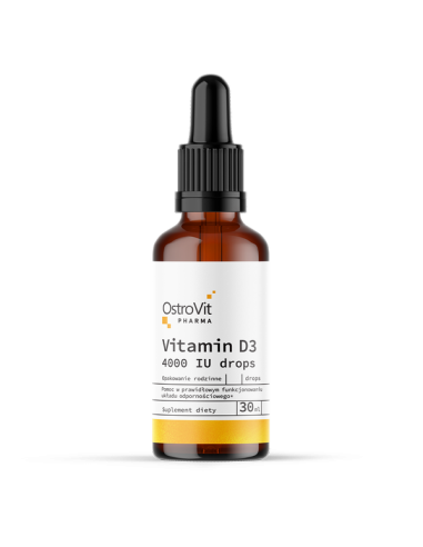 Vitamina D3 4000 UI gotas 30 ml - OstroVit