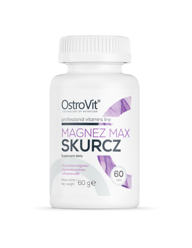 Magnez Max Skurcz 60 tabs - OstroVit | Salud y Bienestar