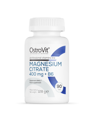 Citrato De Magnesio 400 mg + B6 90 tabs - OstroVit