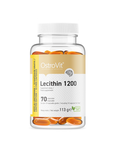 Lecitina (lecithin) 1200 70 caps - OstroVit