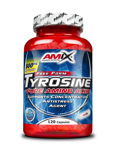 Tyrosine 500mg 120 capsulas - Amix Nutrition