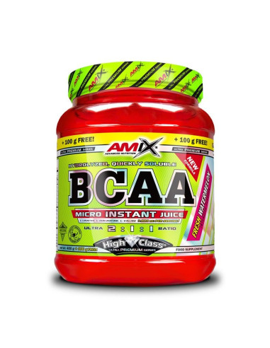 BCAA micro instant  400g + 100g Gratis - Amix Nutrition | Aumento de Energía y Resistencia