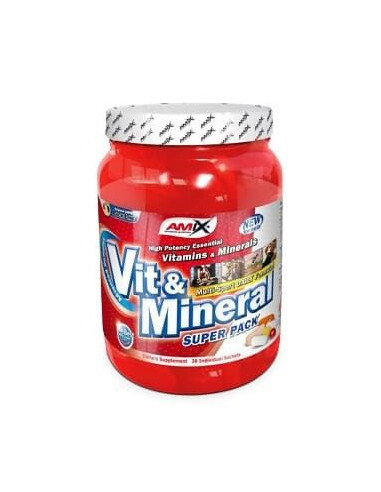VIT & MINERAL SUPER PACK 30 BOLSAS	- AMIX NUTRITION