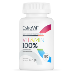 100% Vit&Min 90 tabs - OstroVit | Suplemento Multivitamínico