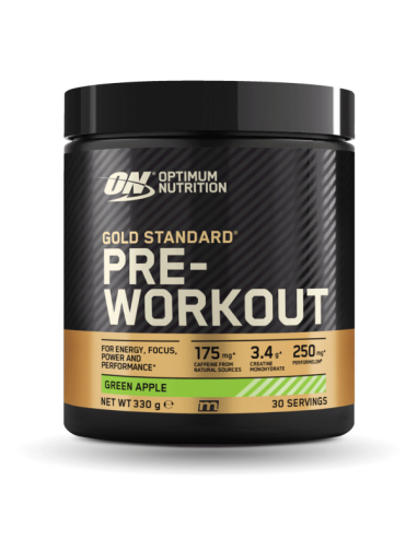 Gold Standard Pre-Workout 330g - Optimum Nutrition | Aumentar Rendimiento